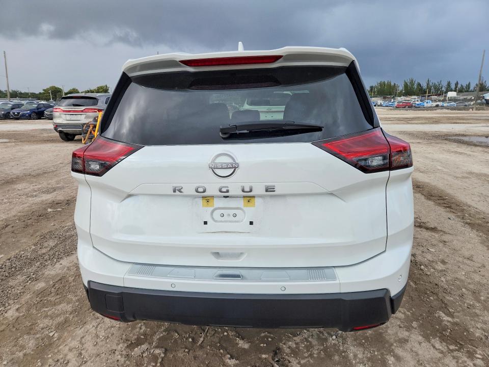 2025 Nissan Rogue VIN JN8BT3BA6SW003593 COPART salvage auction — FRONT END, Id - Salvage Certificate Of Title, sold $6,700 on 2026-07-07 (photo 6)