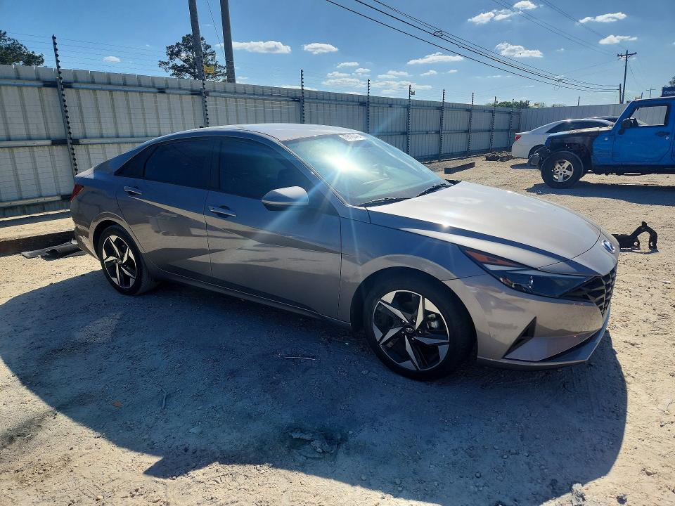 2023 Hyundai Elantra VIN KMHLS4AG3PU477210 COPART salvage auction — SIDE, FL - CERTIFICATE OF DESTRUCTION, sold $2,450 on 2026-07-02 (photo 4)