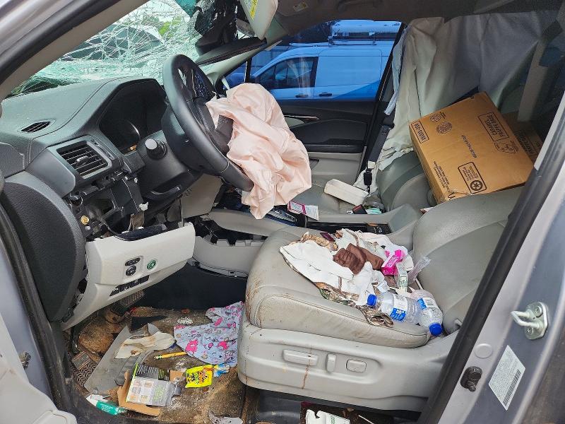 2022 Honda Pilot VIN 5FNYF5H63NB004334 COPART salvage auction — FRONT END, Nc - Certificate Of Title, sold $1,400 on 2026-07-09 (photo 7)