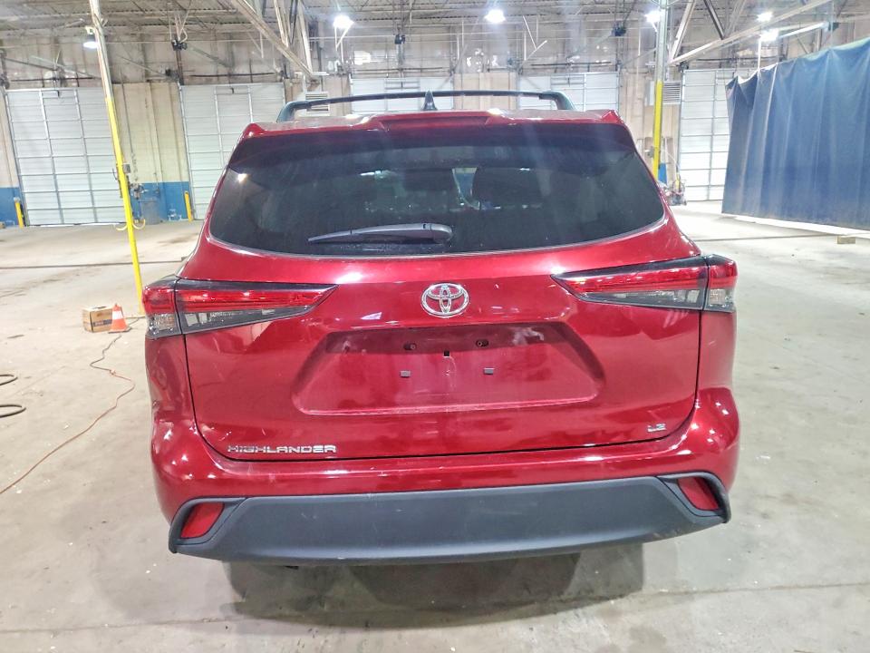 2023 Toyota VIN 5TDKDRAH7PS501366 COPART salvage auction — FRONT END, Mi - Scrap Certificate Of Title, sold $9,200 on 2026-07-07 (photo 6)