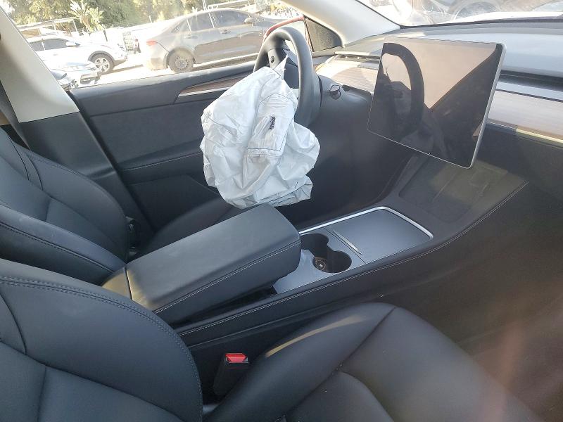 2025 Tesla Model y VIN 7SAYGDED2SF279461 COPART salvage auction — FRONT END, Ca - Salvage Certificate, sold $10,100 on 2026-07-24 (photo 8)