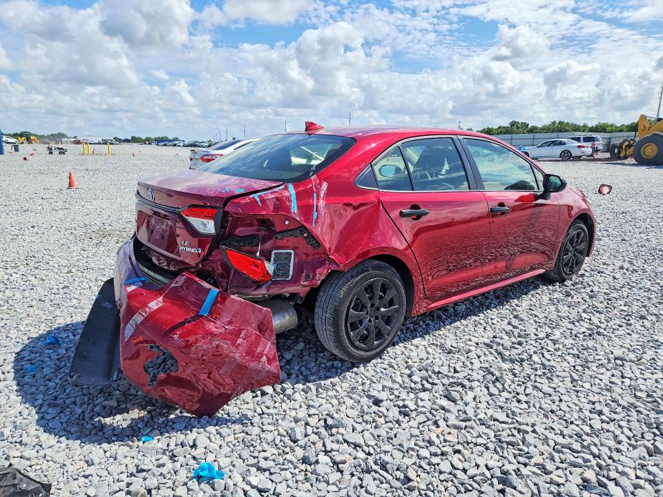 2024 Toyota Corolla VIN JTDBCMFE4RJ027400 COPART salvage auction — REAR END, Fl - Certificate Of Destruction, sold $6,500 on 2026-07-02 (photo 3)