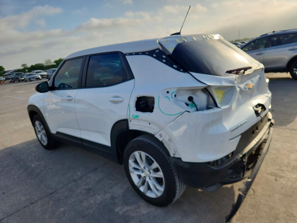 2023 Chevrolet Trailblazer VIN KL79MMS24PB188745 COPART salvage auction — REAR END, Tx - Certificate Of Title, sold $7,400 on 2026-07-09 (photo 2)