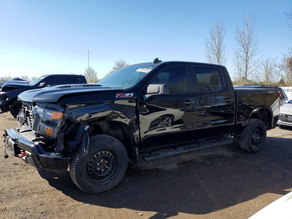 2022 Chevrolet Silverado VIN 3GCUDCET6NG579864 COPART salvage auction — FRONT END, ON - PERMIT SALVAGE, sold $10,600 on 2026-07-28 (photo 1)