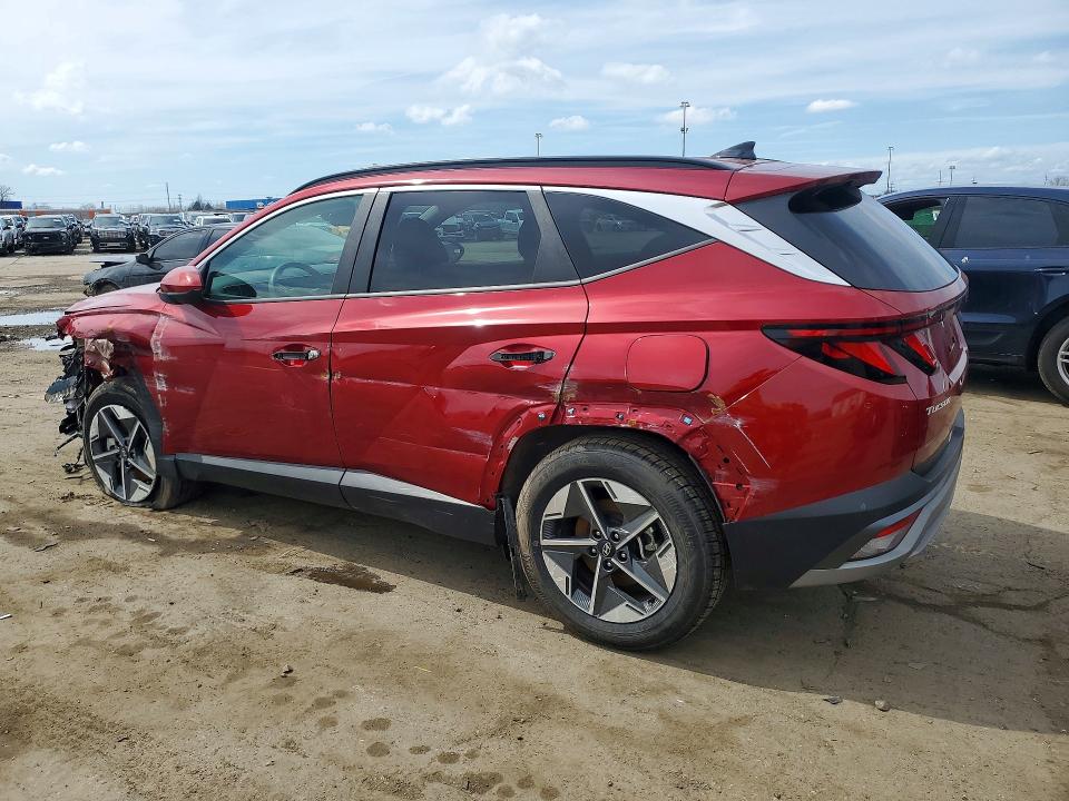 2025 Hyundai Tucson VIN 5NMJBCDE5SH509638 COPART salvage auction — SIDE, AZ - CERT OF TITLE - SALVAGE, sold $7,000 on 2026-07-02 (photo 2)