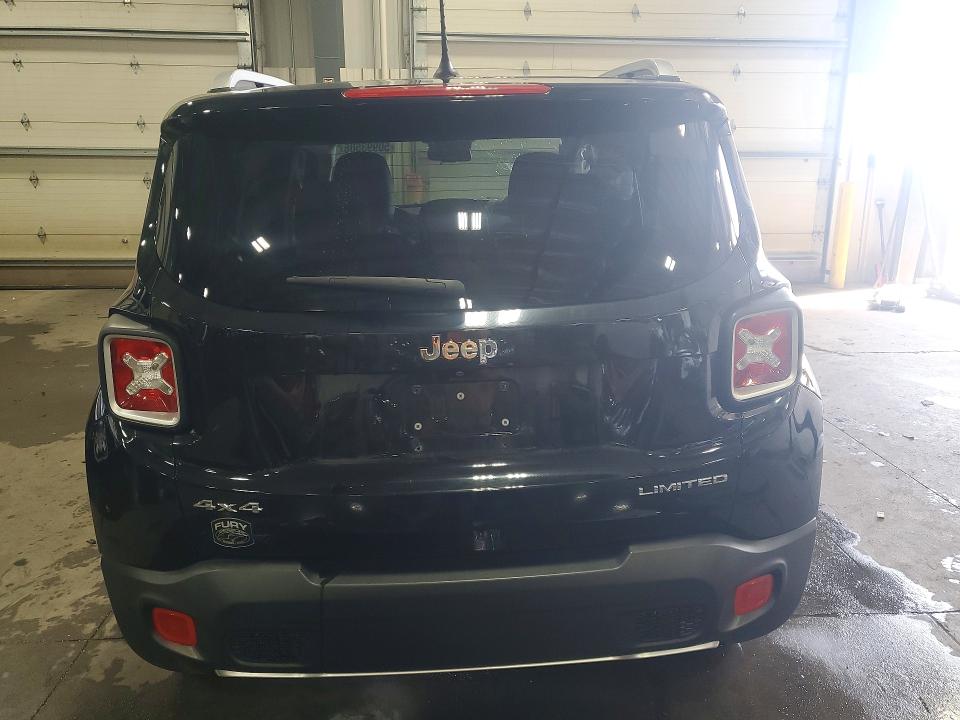 2016 Jeep Renegade VIN ZACCJBDT7GPC94673 COPART salvage auction — FRONT END, Mn - Cert Of Title-Prior Salvage, sold $300 on 2026-08-04 (photo 6)