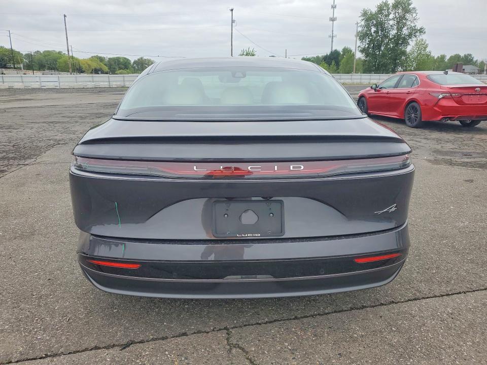 2024 Lucid VIN 50EA1PGA9RA006438 COPART salvage auction — SIDE, Or - Salvage Title Certificate, sold $14,100 on 2026-07-27 (photo 6)