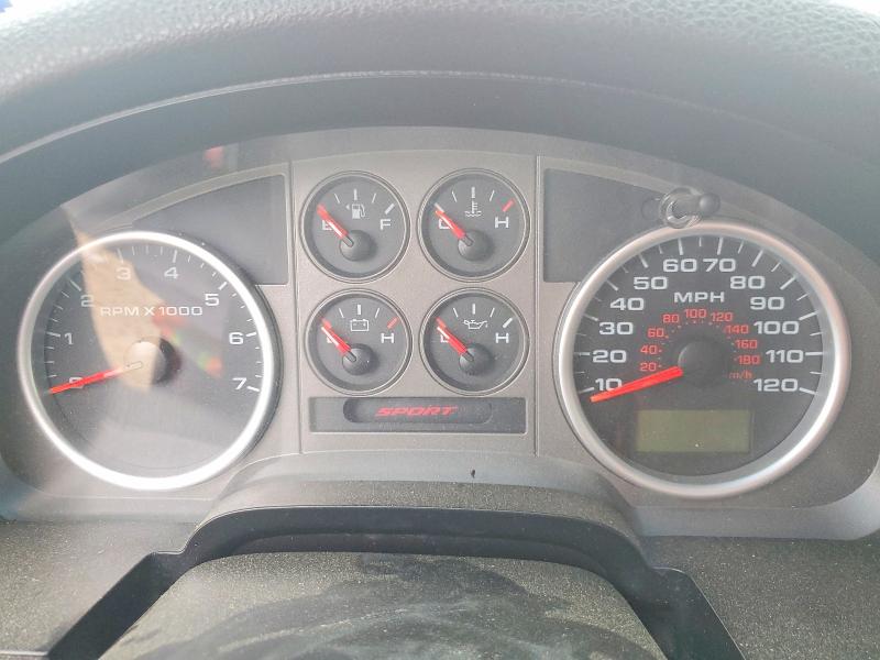 2007 Ford F-150 lightning VIN 1FTPW12V27KB48970 COPART salvage auction — FRONT END, Tx - Salvage Vehicle Title, sold $1,000 on 2026-07-02 (photo 9)