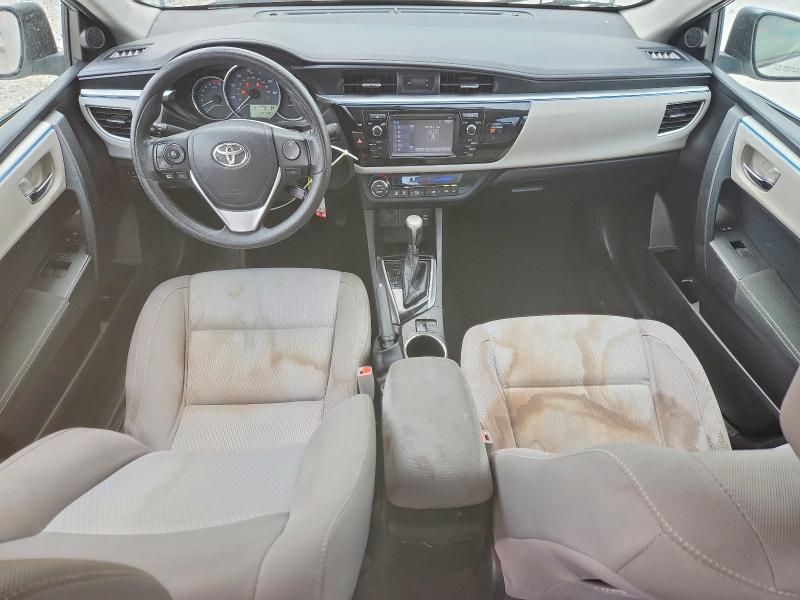 2016 Toyota Corolla VIN 5YFBURHE2GP566386 COPART salvage auction — REAR END, Tx - Cert Of Title-Rebuilt Salvage, sold $2,750 on 2026-07-10 (photo 8)