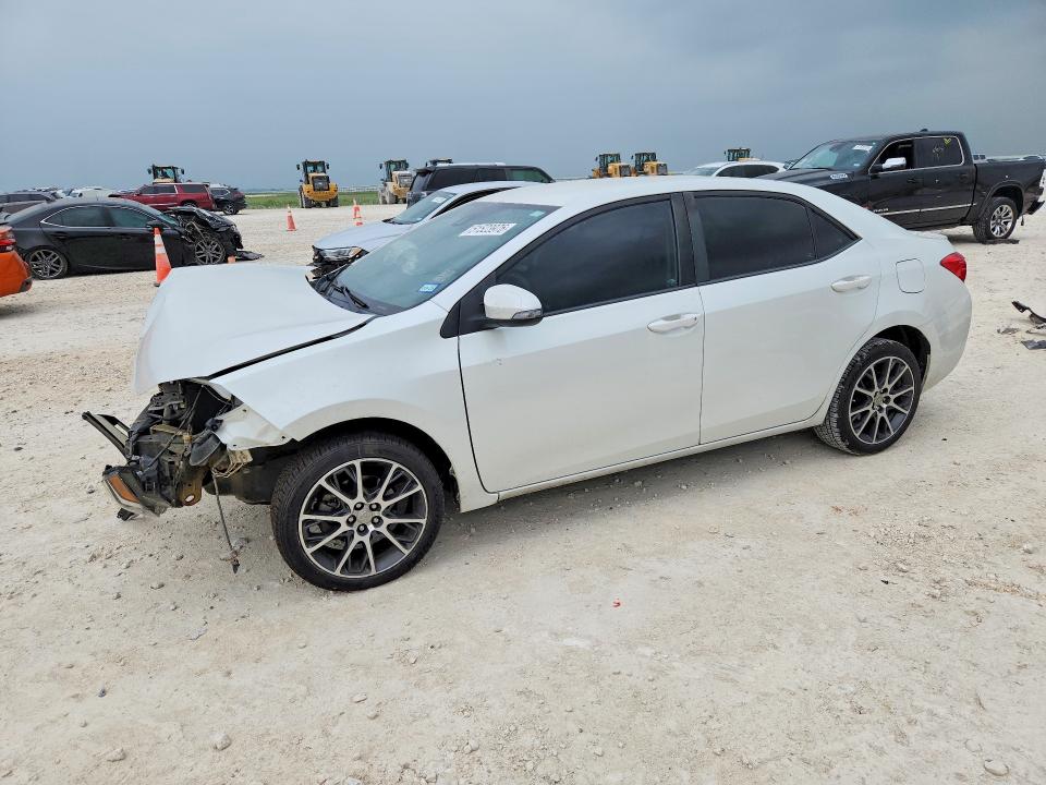 2017 Toyota Corolla VIN 5YFBURHE3HP620859 COPART salvage auction — FRONT END, Tx - Salvage Vehicle Title, sold $1,800 on 2026-07-16 (photo 1)