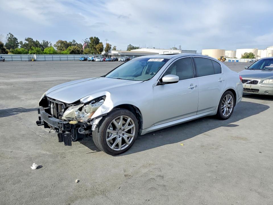 2010 Infiniti G37 VIN JN1CV6AP0AM203819 COPART salvage auction — VANDALISM, CA - SALVAGE CERTIFICATE, sold $2,300 on 2026-07-13 (photo 1)