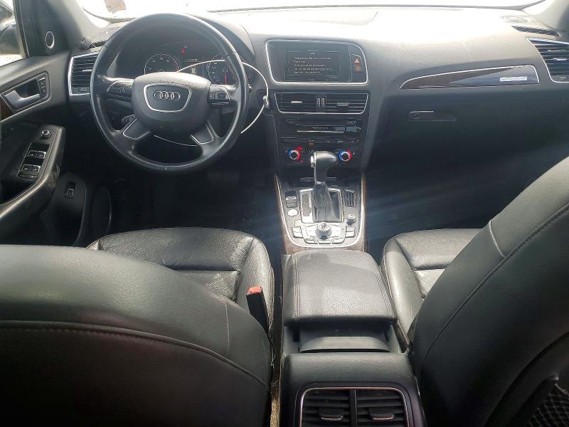 2013 Audi Q5 VIN WA1DGAFP6DA075352 COPART salvage auction — FRONT END, Mo - Salvage Certificate Of Title, sold $1,400 on 2026-07-31 (photo 8)