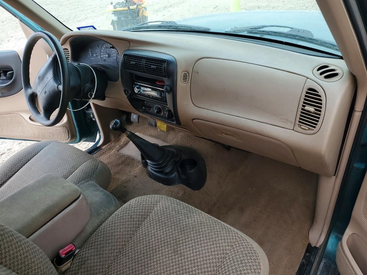 1998 Ford Ranger VIN 1FTYR10C5WUD12843 COPART salvage auction — Front End, TX - SALVAGE VEHICLE TITLE, sold $1,700 on 2026-07-02 (photo 8)