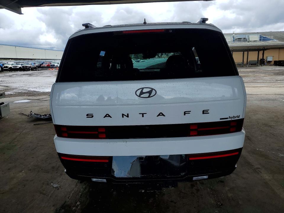 2025 Hyundai Santa fe VIN 5NMP5DG12SH066896 COPART salvage auction — FRONT END, Ca - Salvage Certificate, sold $6,900 on 2026-07-09 (photo 6)