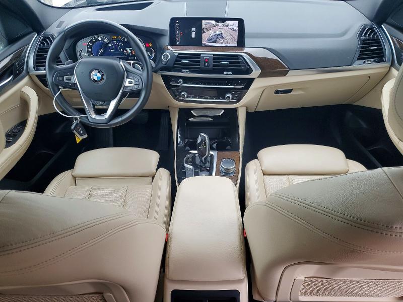 2019 BMW X3 VIN 5UXTR9C50KLR10584 COPART salvage auction — REAR END, Md - Cert Of Salvage > 75% Damage, sold $5,800 on 2026-07-30 (photo 8)