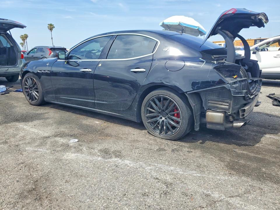 2015 Maserati Ghibli VIN ZAM57RTA7F1138224 COPART salvage auction — FRONT END, Ca - Salvage Certificate, sold $1,300 on 2026-07-07 (photo 2)