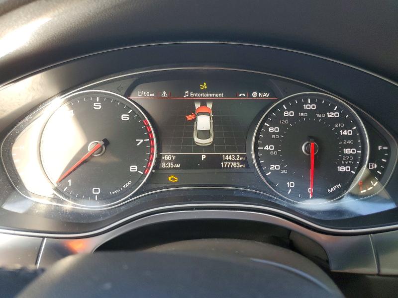 2012 Audi A7 VIN WAU3GAFC9CN163556 COPART salvage auction — FRONT END, Mo - Salvage Certificate Of Title, sold $775 on 2026-07-10 (photo 9)