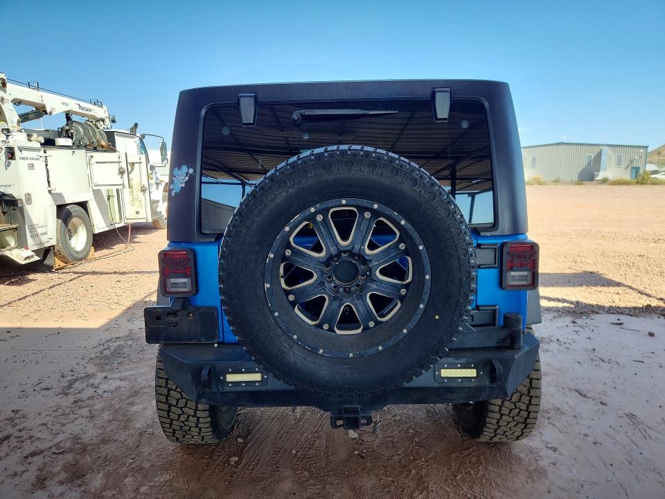 2015 Jeep Wrangler / VIN 1C4BJWDG6FL639894 COPART salvage auction — FRONT END, AZ, sold $4,650 on 2026-07-30 (photo 6)