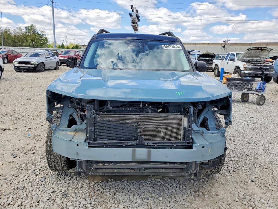 2021 Ford Bronco VIN 3FMCR9C6XMRA35489 COPART salvage auction — FRONT END, Oh - Cert Of Title-Salvage, sold $3,400 on 2026-07-02 (photo 5)