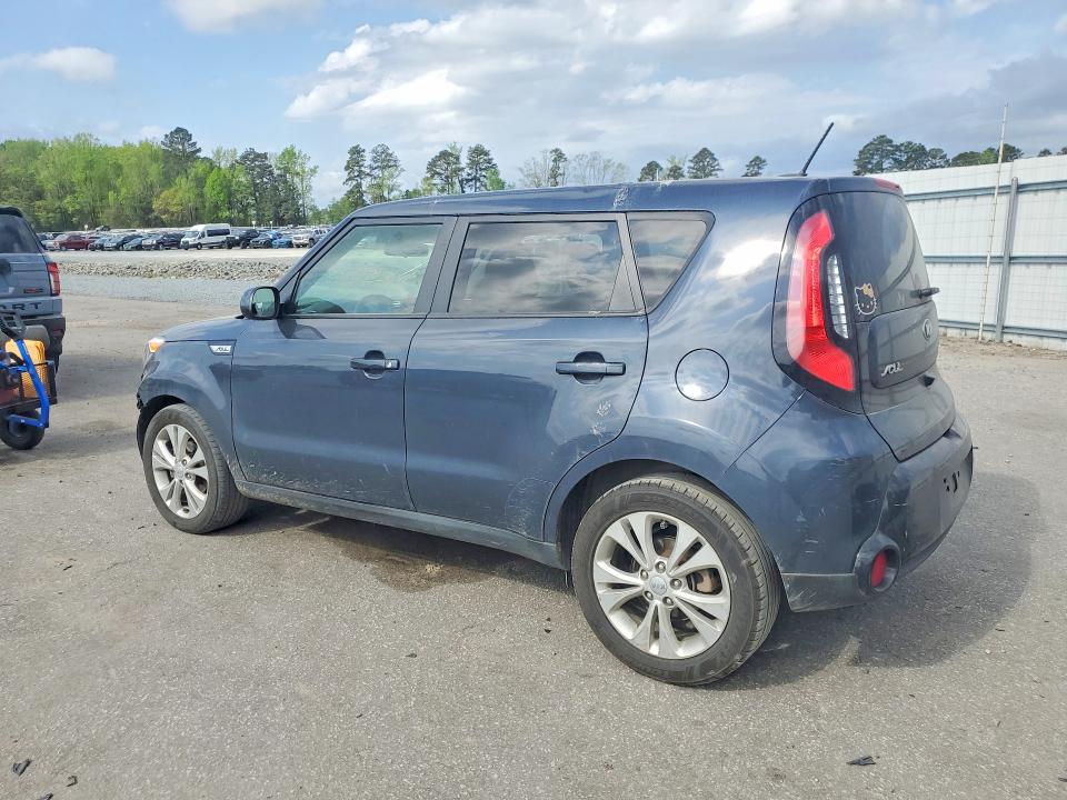 2016 Kia Soul VIN KNDJP3A55G7323862 COPART salvage auction — FRONT END, Nc - Salvage Certificate Of Title, sold $1,400 on 2026-07-02 (photo 2)