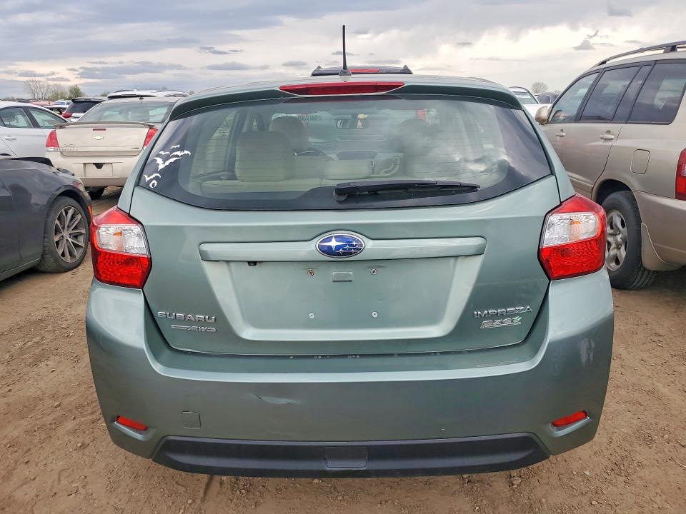 2016 Subaru Impreza VIN JF1GPAB65GH350128 COPART salvage auction — FRONT END, Il - Salvage Certificate, sold $2,500 on 2026-07-07 (photo 6)