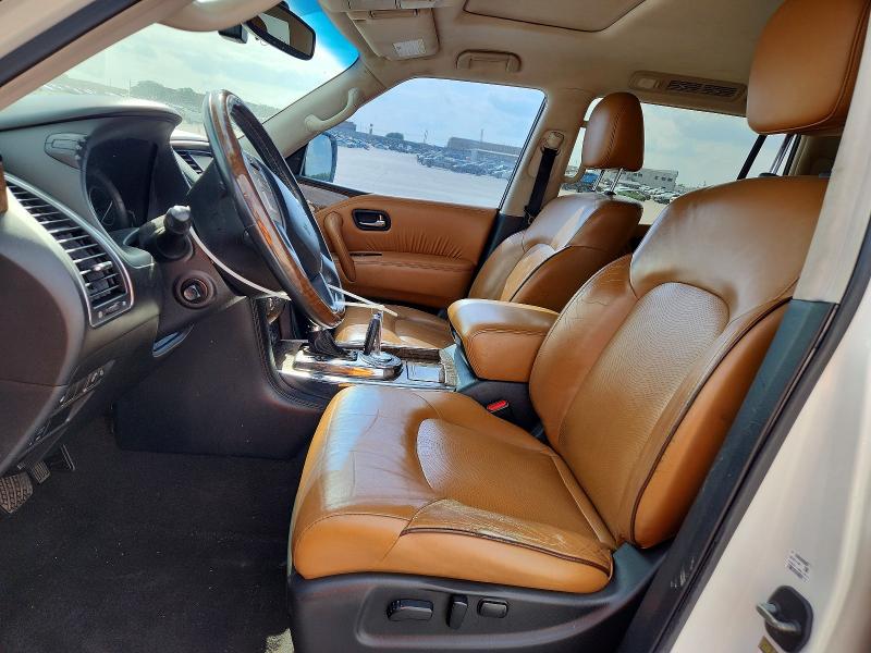 2016 Infiniti Qx80 VIN JN8AZ2ND2G9800116 COPART salvage auction — FRONT END, Tx - Certificate Of Title, sold $3,100 on 2026-07-07 (photo 7)
