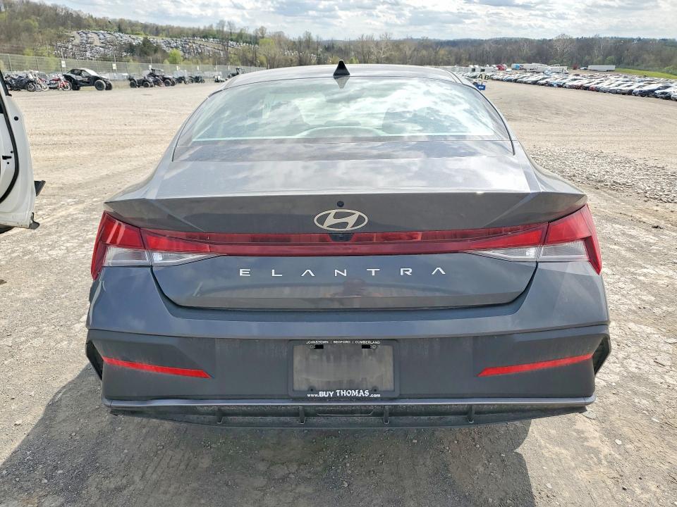 2024 Hyundai Elantra VIN KMHLM4DG0RU712204 COPART salvage auction — FRONT END, Md - Cert Of Salvage < 75% Damage, sold $400 on 2026-07-24 (photo 6)