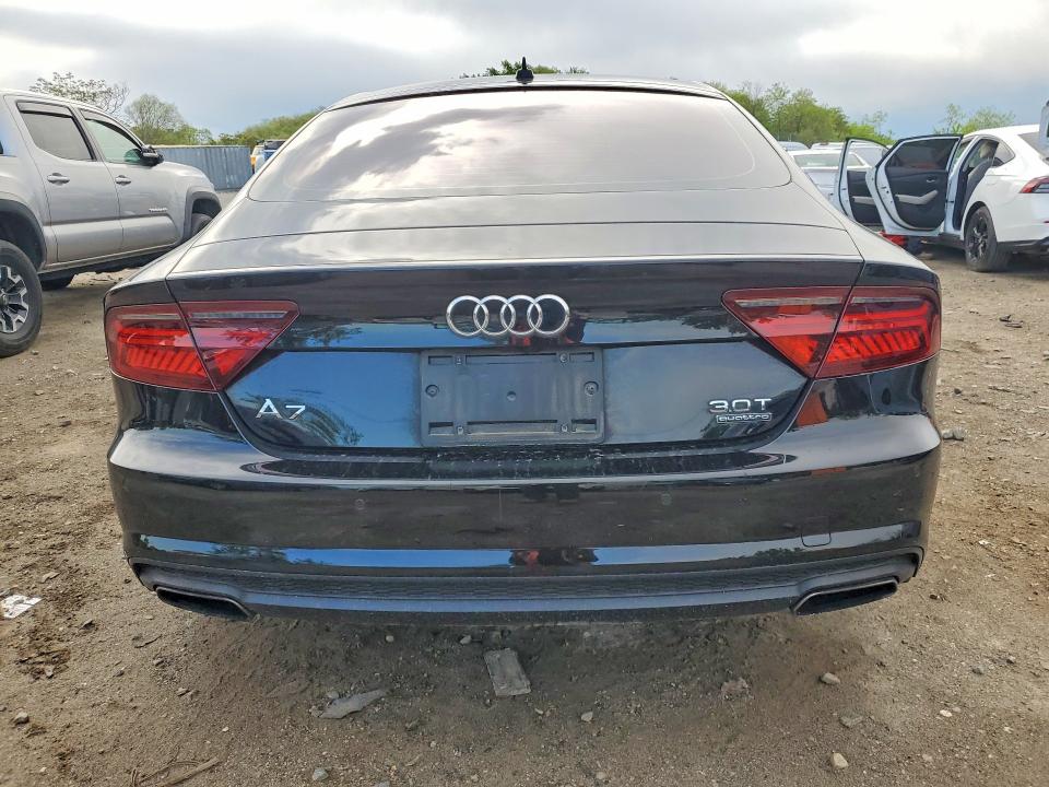 2018 Audi A7 VIN WAUW3AFC0JN091037 COPART salvage auction — FRONT END, Md - Cert Of Salvage > 75% Damage, sold $125 on 2026-07-02 (photo 6)