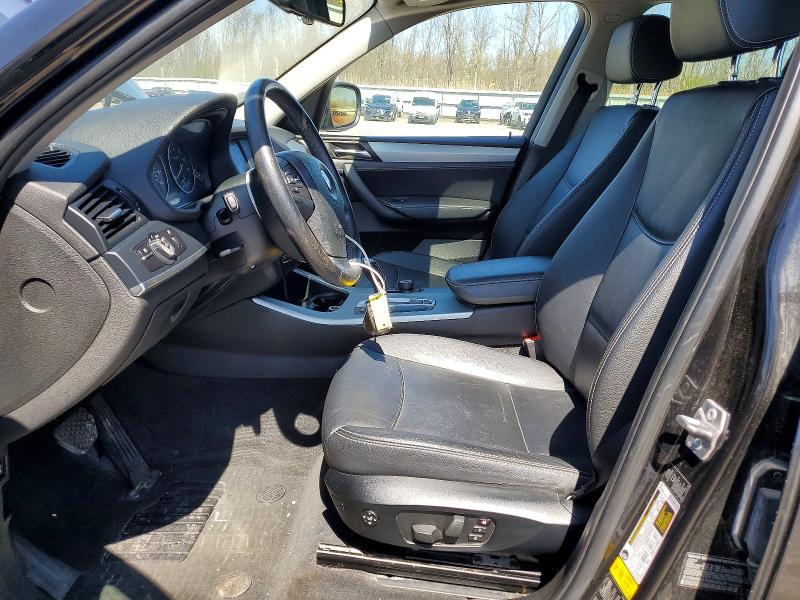 2013 BMW X3 VIN 5UXWX9C57D0D00434 COPART salvage auction — FRONT END, Ny - Certificate Of Title (P), sold $1,850 on 2026-07-08 (photo 7)