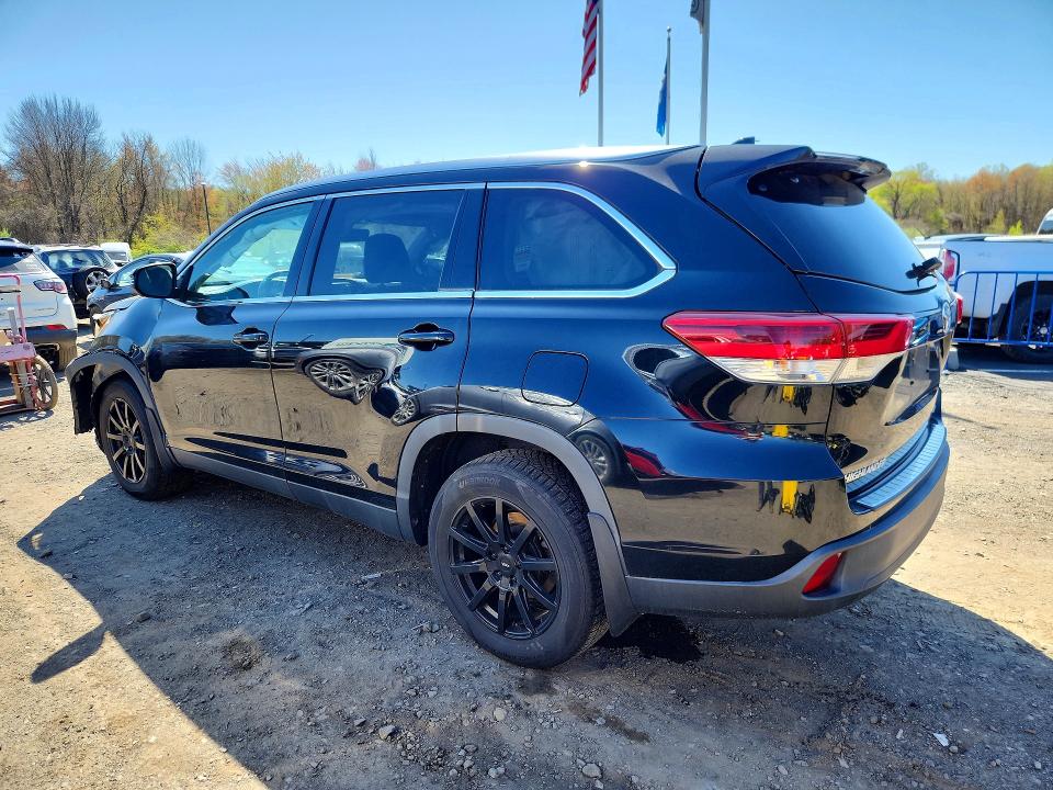 2019 Toyota Highlander VIN 5TDJZRFH4KS926168 COPART salvage auction — FRONT END, Ma - Cert Of Title-Salvage, sold $8,200 on 2026-07-16 (photo 2)