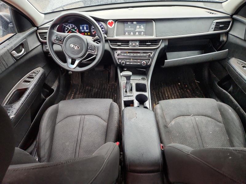 2018 Kia Optima VIN 5XXGT4L39JG229697 COPART salvage auction — FRONT END, IN - CERT OF TITLE-SALVAGE TITLE, sold $1,500 on 2026-07-31 (photo 8)