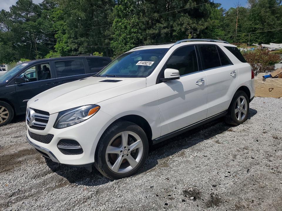 2017 Mercedes-benz Gle VIN 4JGDA5HB6HA884688 COPART salvage auction — MECHANICAL, Ga - Certificate Of Title, sold $8,600 on 2026-07-09 (photo 1)