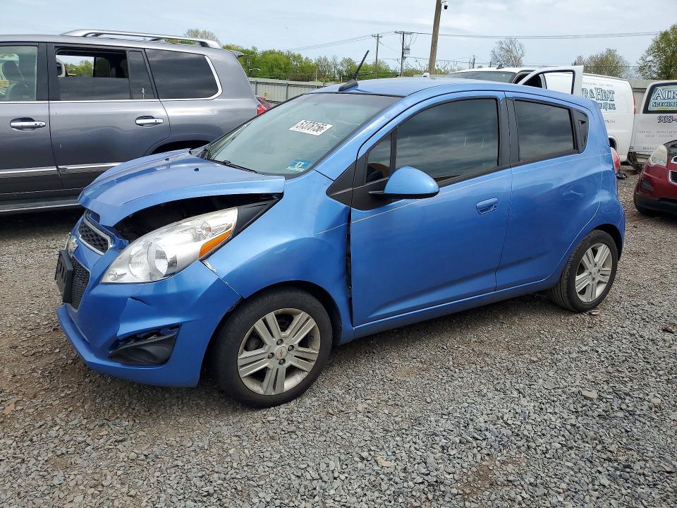 2014 Chevrolet Spark VIN KL8CB6S95EC416050 COPART salvage auction — FRONT END, Nj - Cert Of Title-Salvage, sold $775 on 2026-07-10 (photo 1)
