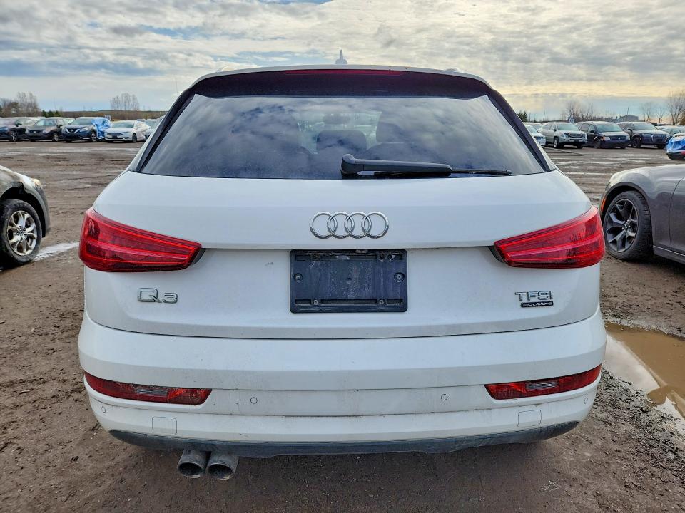 2017 Audi Q3 VIN WA1JCCFS1HR015565 COPART salvage auction — FRONT END, On - Permit Salvage, sold $200 on 2026-07-21 (photo 6)