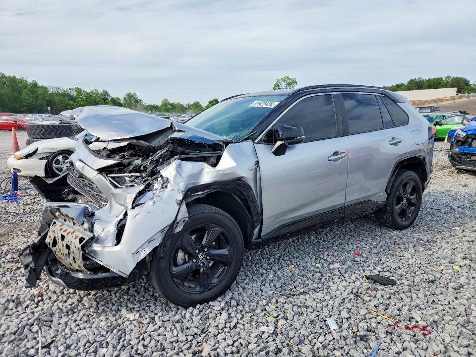 2020 Toyota Rav4 VIN JTMEWRFV3LJ029793 COPART salvage auction — FRONT END, AL - CERT OF TITLE-SALVAGE TITLE, sold $4,750 on 2026-07-21 (photo 1)