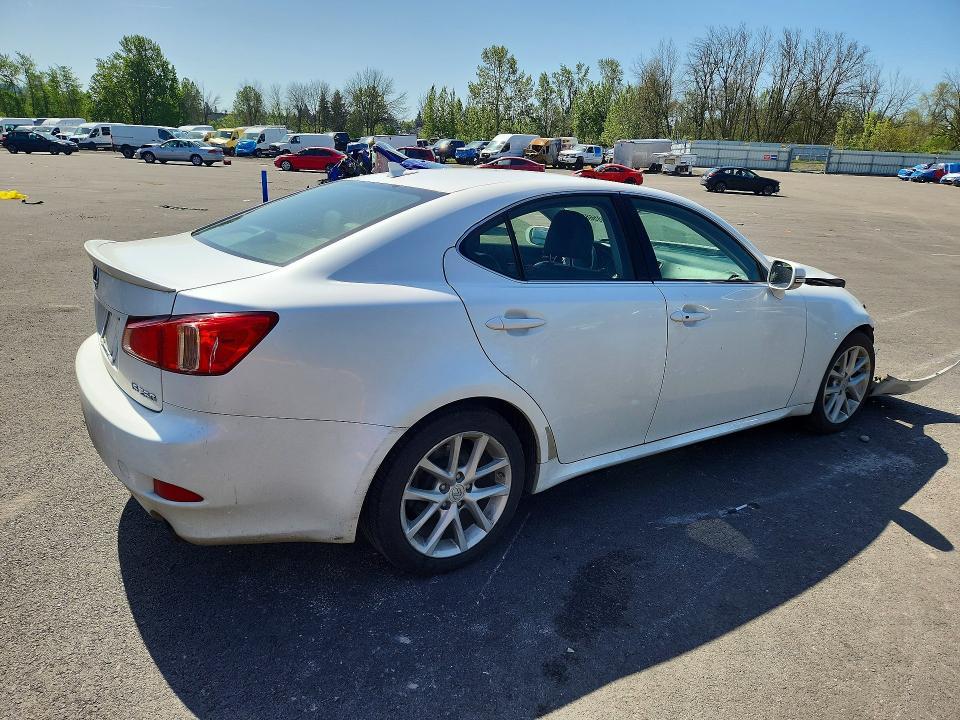 2011 Lexus Is VIN JTHBF5C29B5132518 COPART salvage auction — FRONT END, Or - Salvage Title Certificate, sold $775 on 2026-07-06 (photo 3)