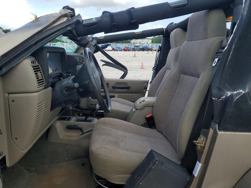 2003 Jeep Wrangler / VIN 1J4FA49S13P309131 COPART salvage auction — ROLLOVER, Tx - Certificate Of Title, sold $1,400 on 2026-07-03 (photo 7)