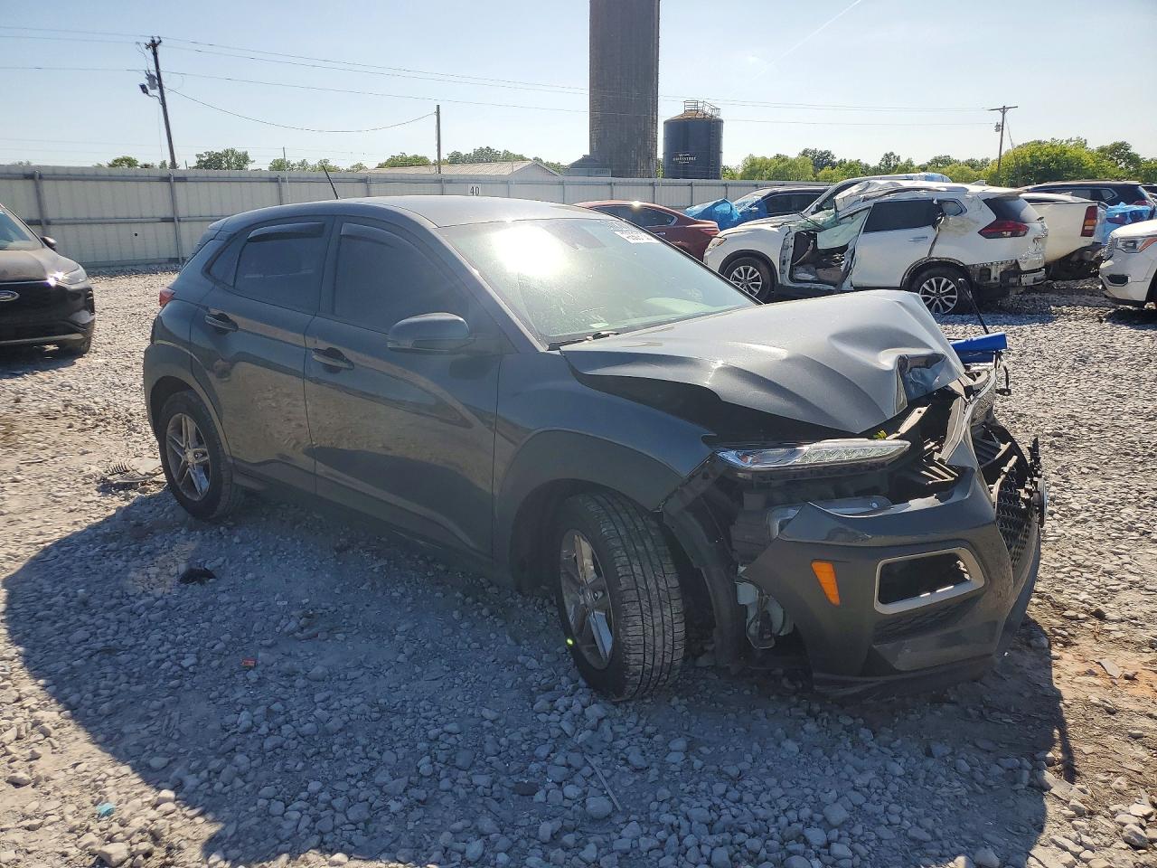 2021 Hyundai Kona VIN KM8K12AA1MU609231 COPART salvage auction — Front End, AL - CERT OF TITLE-SALVAGE TITLE, sold $1,050 on 2026-06-25 (photo 4)