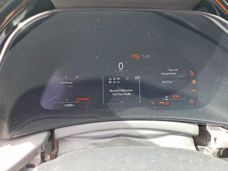 2024 Lexus Tx VIN 5TDAAAB6XRS000171 COPART salvage auction — FRONT END, Salvage Title, sold $36,000 on 2026-07-09 (photo 9)