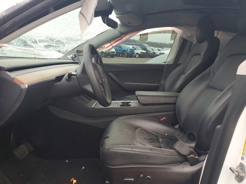 2022 Tesla Model y VIN 7SAYGAEE8NF360573 COPART salvage auction — ALL OVER, KS - CERT OF TITLE-SALVAGE, sold $3,650 on 2026-07-02 (photo 7)