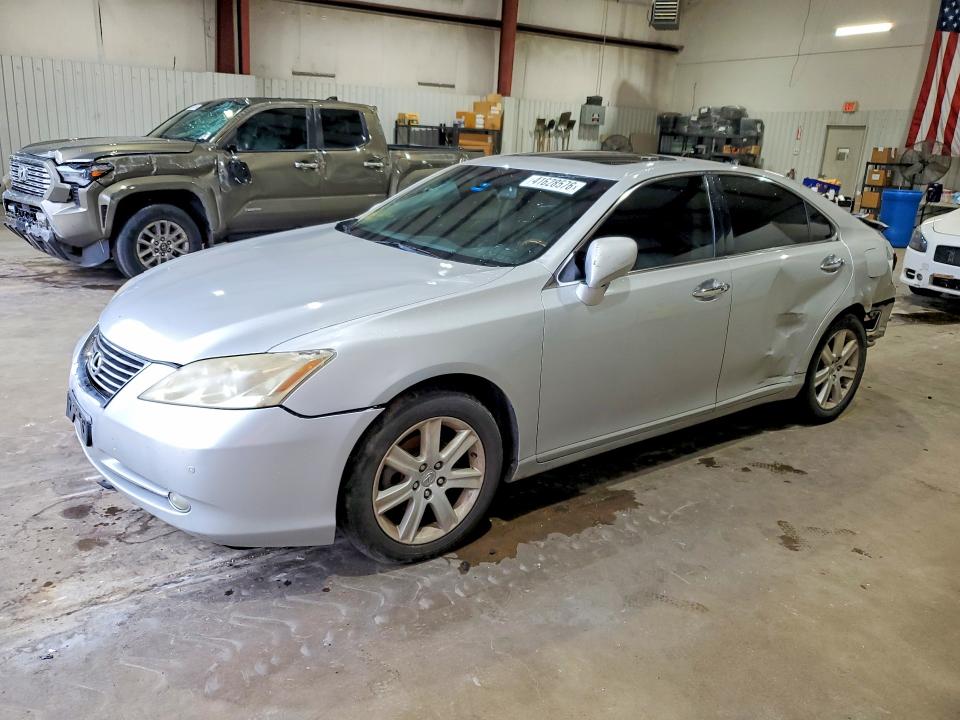 2008 Lexus Es 350 VIN JTHBJ46GX82213859 COPART salvage auction — REAR END, TX - SALVAGE VEHICLE TITLE, sold $1,000 on 2026-07-20 (photo 1)