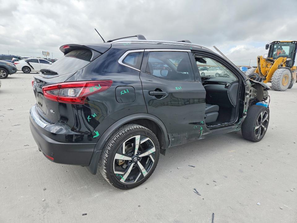 2022 Nissan VIN JN1BJ1CV1NW352207 COPART salvage auction — FRONT END, Tx - Certificate Of Title, sold $175 on 2026-07-21 (photo 3)