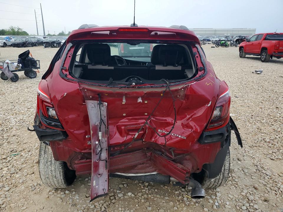 2018 Buick Encore VIN KL4CJ1SB3JB584327 COPART salvage auction — REAR END, Tx - Salvage Vehicle Title, sold $1,250 on 2026-07-02 (photo 6)