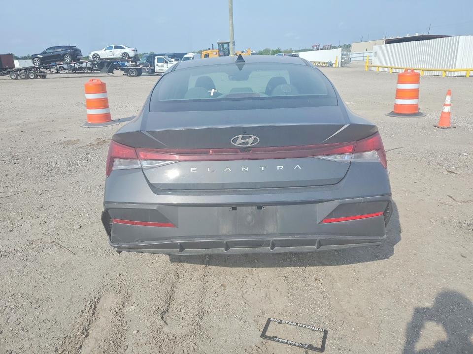 2024 Hyundai Elantra VIN KMHLM4DG3RU739252 COPART salvage auction — FRONT END, Tx - Salvage Vehicle Title, sold $5,300 on 2026-07-02 (photo 6)