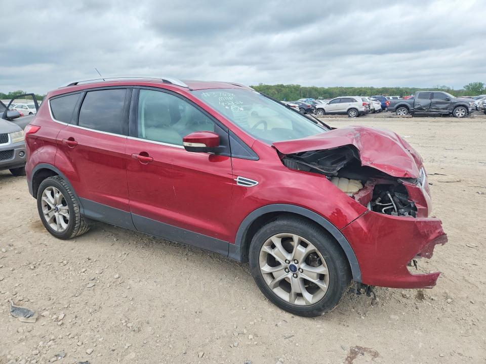 2015 Ford Escape VIN 1FMCU0J9XFUB36275 COPART salvage auction — FRONT END, Ks - Cert Of Title-Salvage, sold $500 on 2026-07-02 (photo 4)