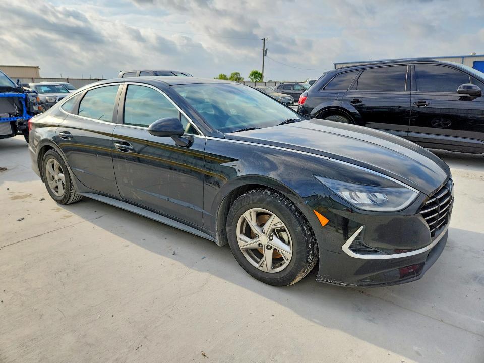 2021 Hyundai Sonata VIN 5NPEG4JA6MH090280 COPART salvage auction — SIDE, Tx - Certificate Of Title, sold $175 on 2026-07-31 (photo 4)
