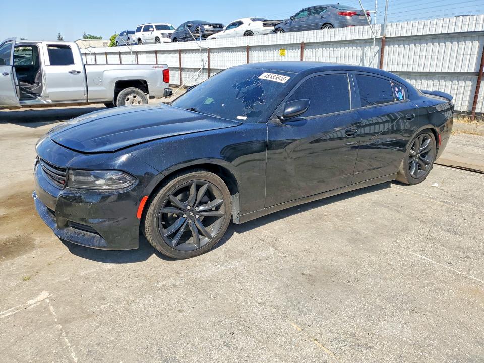 2018 Dodge Charger VIN 2C3CDXBG3JH290384 COPART salvage auction — FRONT END, CA - SALVAGE CERTIFICATE, sold $2,350 on 2026-08-28 (photo 1)