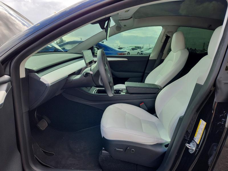 2024 Tesla Model y VIN 7SAYGDEE2RF066383 COPART salvage auction — FRONT END, Ca - Salvage Certificate, sold $14,900 on 2026-07-28 (photo 7)