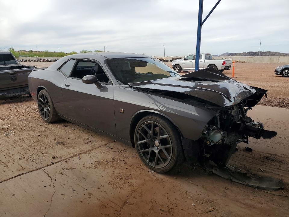 2016 Dodge Challenger VIN 2C3CDZFJ5GH349820 COPART salvage auction — FRONT END, Az - Cert Of Title - Salvage, sold $4,350 on 2026-07-09 (photo 4)