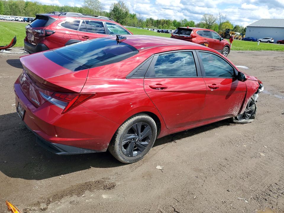 2023 Hyundai Elantra VIN KMHLM4AJXPU058311 COPART salvage auction — FRONT END, Oh - Cert Of Title-Salvage, sold $3,700 on 2026-07-02 (photo 3)